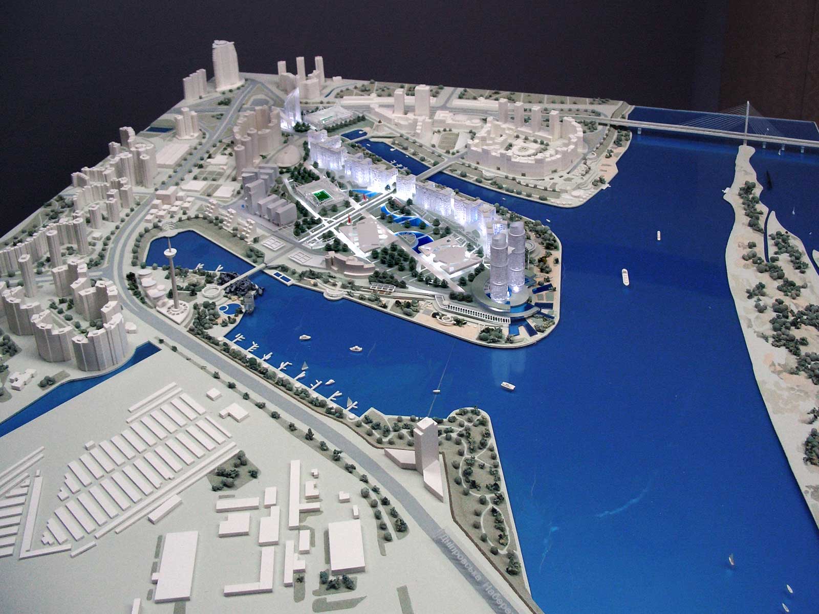 Макет проектної пропозиції по створенню містечка до Євро 2012. М 1:1000