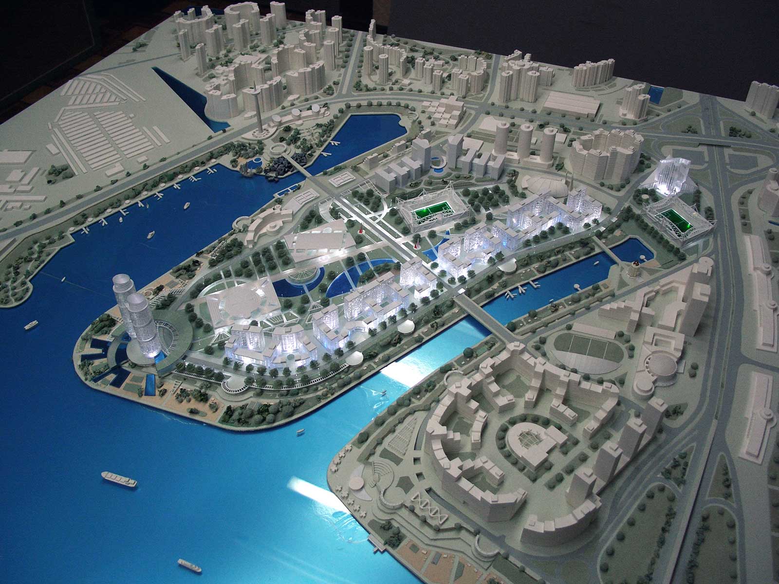 Макет проектної пропозиції по створенню містечка до Євро 2012. М 1:1000