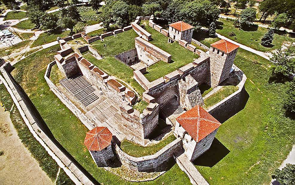 Макет фортеці "Баба Віда" в м Відін, Болгарія. Масштаб М 1:25