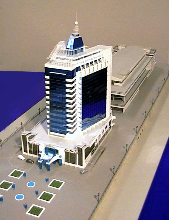 Проект готелю біля морського вокзалу м Одеса. Арх. А. Коваль