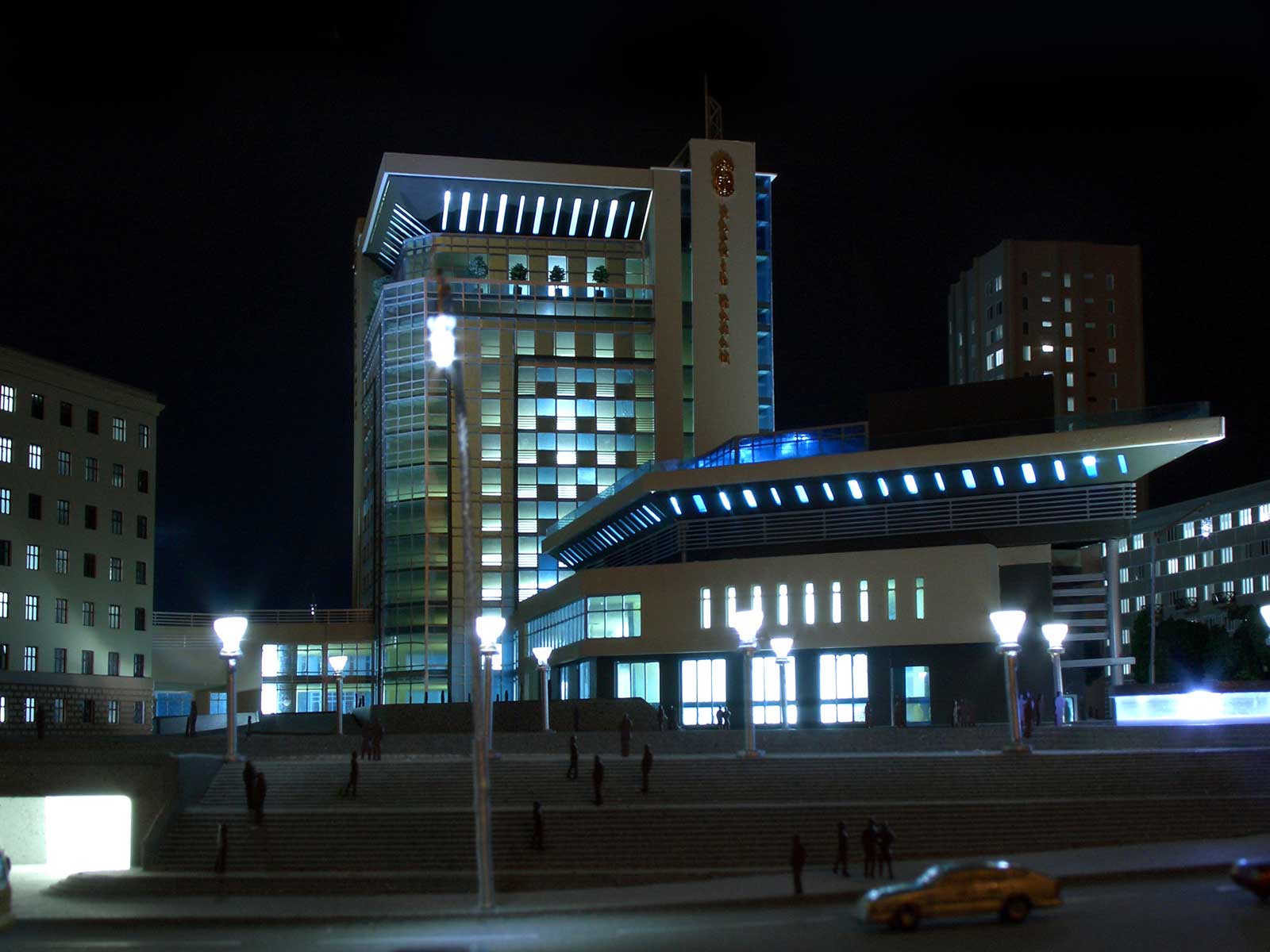 Модель будівлі в м Харків.