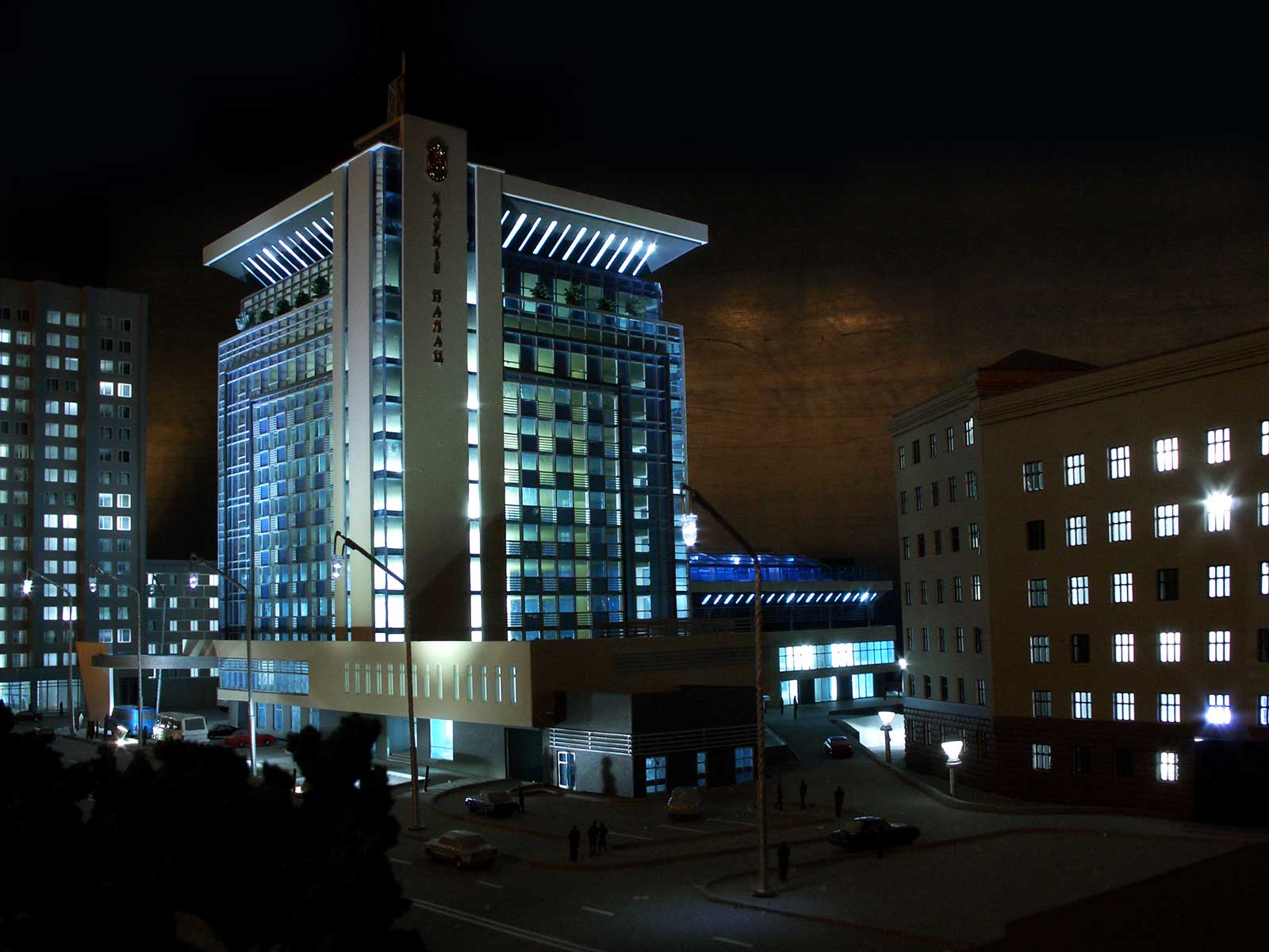 Модель здания в г. Харьков.