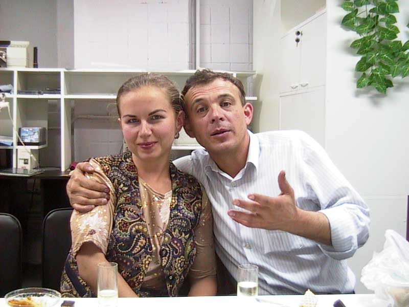 Співробітники ПП «Формат». (Частина 1) Федір Лиско з дружиною.